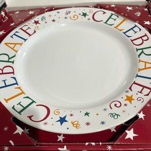 Pampered Chef Celebrate plate- never used